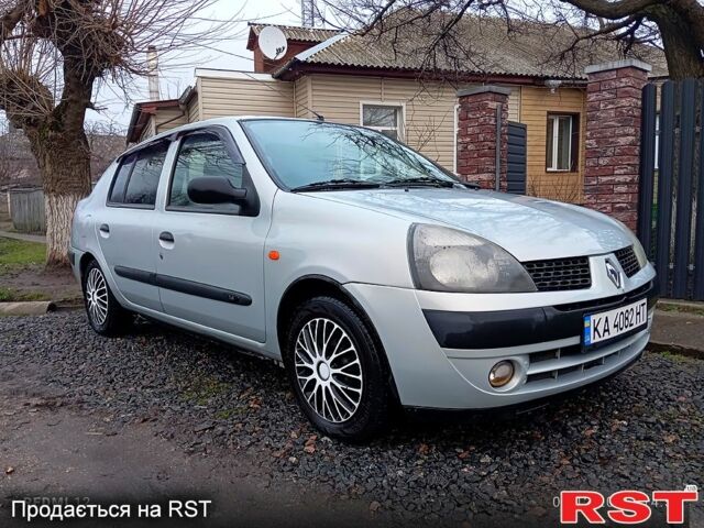 Серый Рено Симбол, объемом двигателя 1.4 л и пробегом 260 тыс. км за 2999 $, фото 1 на Automoto.ua