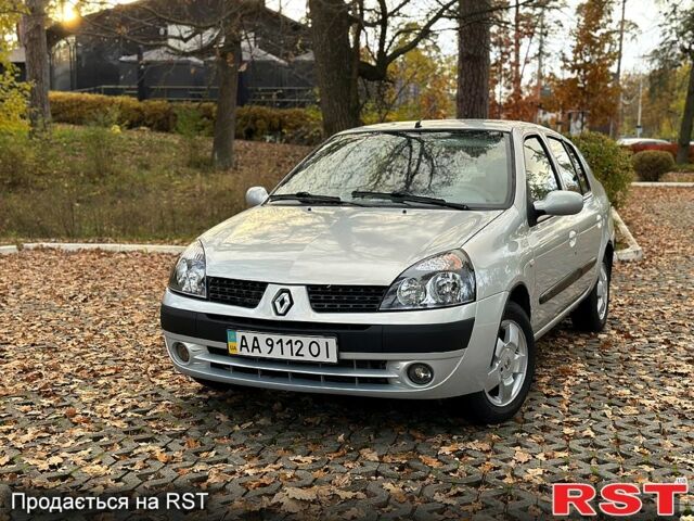 Серый Рено Симбол, объемом двигателя 1.4 л и пробегом 175 тыс. км за 4000 $, фото 1 на Automoto.ua