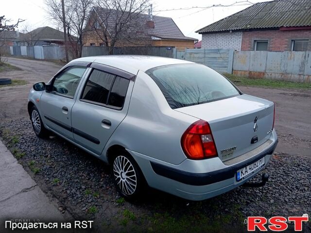 Серый Рено Симбол, объемом двигателя 1.4 л и пробегом 260 тыс. км за 2999 $, фото 3 на Automoto.ua