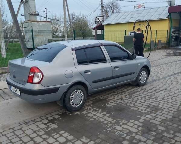 Серый Рено Симбол, объемом двигателя 1.4 л и пробегом 247 тыс. км за 3000 $, фото 12 на Automoto.ua