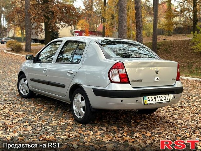 Серый Рено Симбол, объемом двигателя 1.4 л и пробегом 175 тыс. км за 4000 $, фото 3 на Automoto.ua