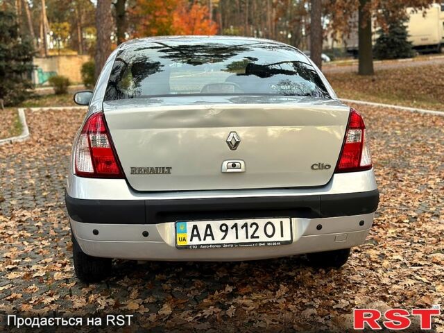 Серый Рено Симбол, объемом двигателя 1.4 л и пробегом 175 тыс. км за 4000 $, фото 6 на Automoto.ua