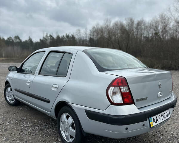Серый Рено Симбол, объемом двигателя 1.39 л и пробегом 175 тыс. км за 3600 $, фото 2 на Automoto.ua