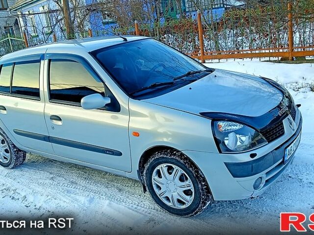 Серый Рено Симбол, объемом двигателя 1.4 л и пробегом 214 тыс. км за 2850 $, фото 3 на Automoto.ua