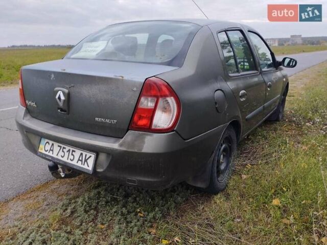 Сірий Рено Сімбол, об'ємом двигуна 1.39 л та пробігом 238 тис. км за 1500 $, фото 2 на Automoto.ua