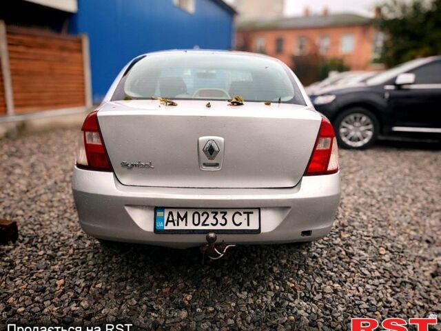 Серый Рено Симбол, объемом двигателя 1.4 л и пробегом 290 тыс. км за 1800 $, фото 3 на Automoto.ua