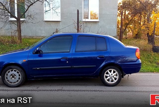 Синий Рено Симбол, объемом двигателя 1.4 л и пробегом 280 тыс. км за 1800 $, фото 7 на Automoto.ua