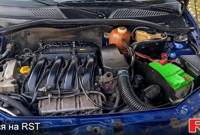 Синий Рено Симбол, объемом двигателя 1.4 л и пробегом 280 тыс. км за 1800 $, фото 13 на Automoto.ua