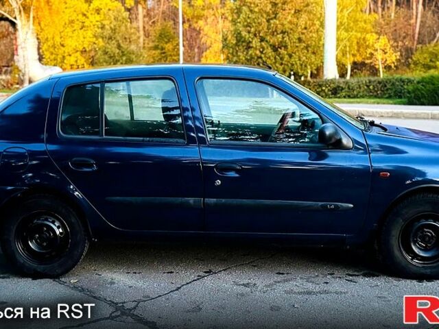 Синій Рено Сімбол, об'ємом двигуна 1.4 л та пробігом 250 тис. км за 1500 $, фото 2 на Automoto.ua