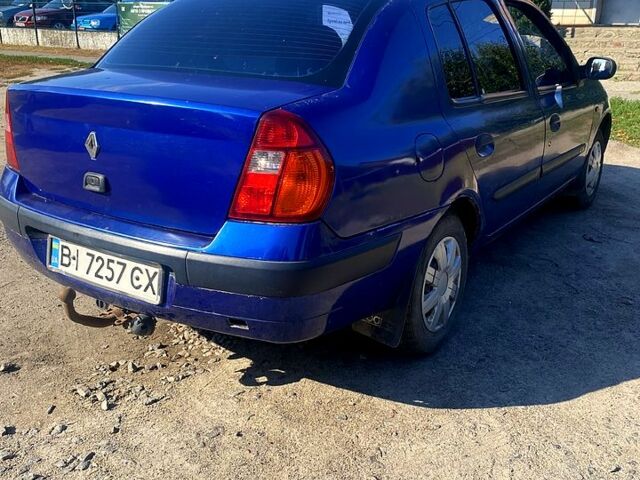 Синій Рено Сімбол, об'ємом двигуна 1.4 л та пробігом 240 тис. км за 2000 $, фото 10 на Automoto.ua