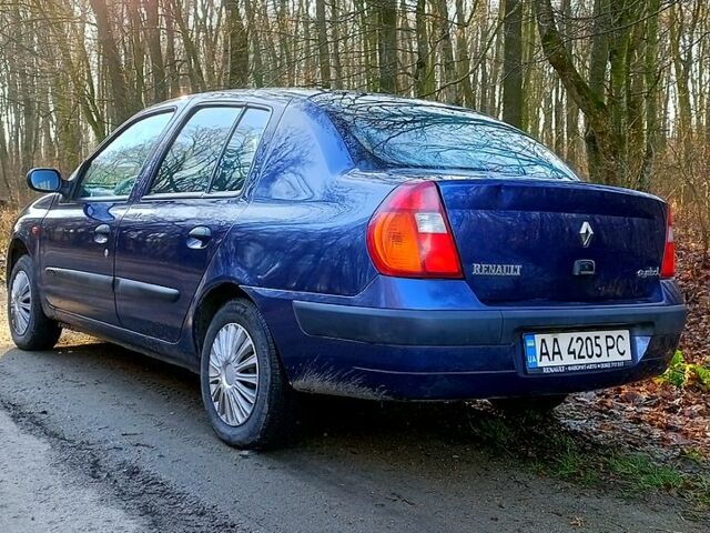 Синий Рено Симбол, объемом двигателя 1.4 л и пробегом 443 тыс. км за 2450 $, фото 4 на Automoto.ua