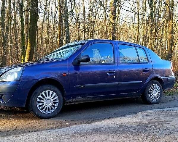 Синий Рено Симбол, объемом двигателя 1.4 л и пробегом 443 тыс. км за 2450 $, фото 2 на Automoto.ua