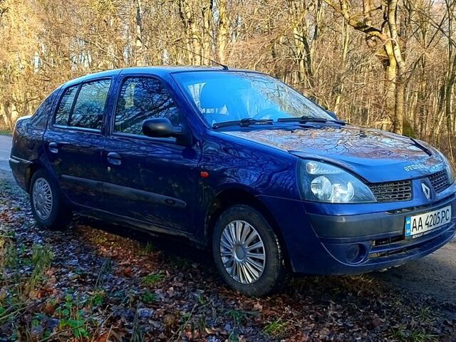 Синий Рено Симбол, объемом двигателя 1.4 л и пробегом 443 тыс. км за 2450 $, фото 7 на Automoto.ua