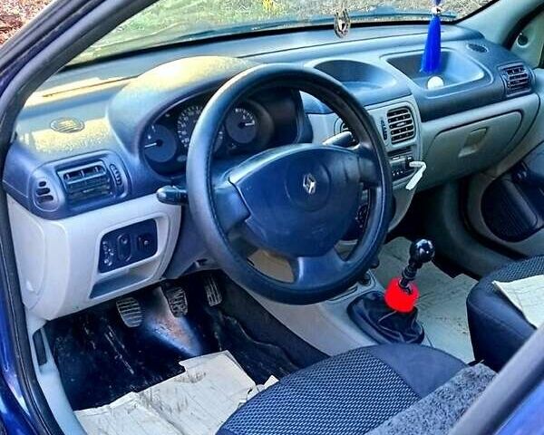 Синий Рено Симбол, объемом двигателя 1.4 л и пробегом 443 тыс. км за 2450 $, фото 8 на Automoto.ua