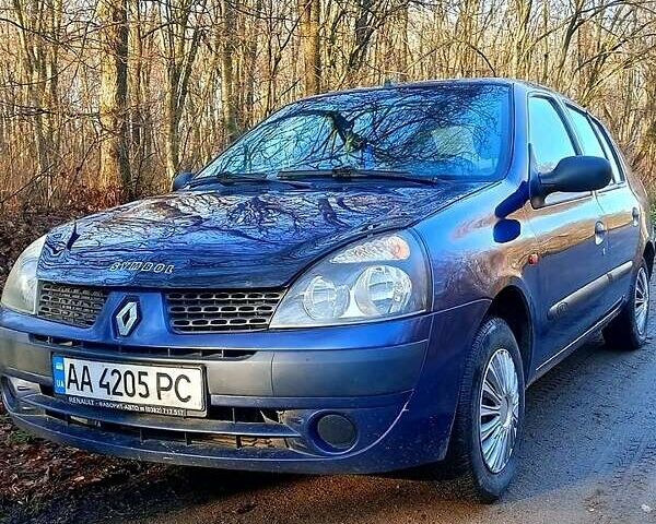Синий Рено Симбол, объемом двигателя 1.4 л и пробегом 443 тыс. км за 2450 $, фото 13 на Automoto.ua