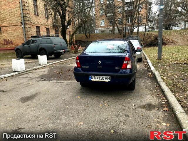 Синий Рено Симбол, объемом двигателя 1.4 л и пробегом 236 тыс. км за 2999 $, фото 5 на Automoto.ua