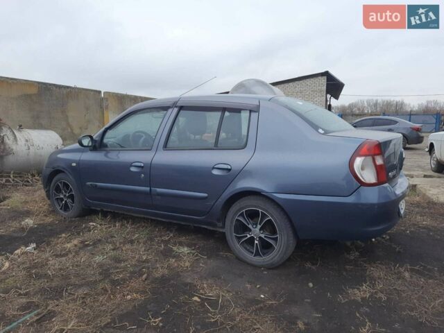 Синий Рено Симбол, объемом двигателя 1.4 л и пробегом 317 тыс. км за 3200 $, фото 2 на Automoto.ua