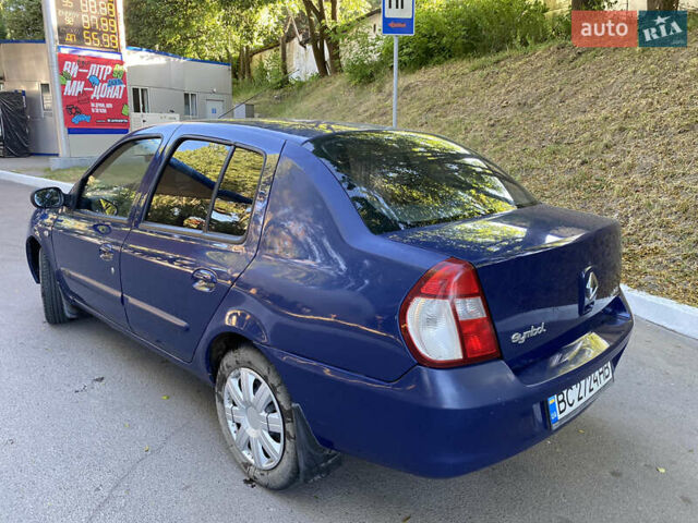 Синий Рено Симбол, объемом двигателя 1.39 л и пробегом 180 тыс. км за 2500 $, фото 3 на Automoto.ua
