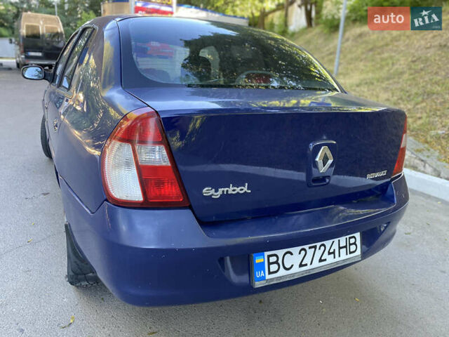 Синий Рено Симбол, объемом двигателя 1.39 л и пробегом 180 тыс. км за 2500 $, фото 4 на Automoto.ua