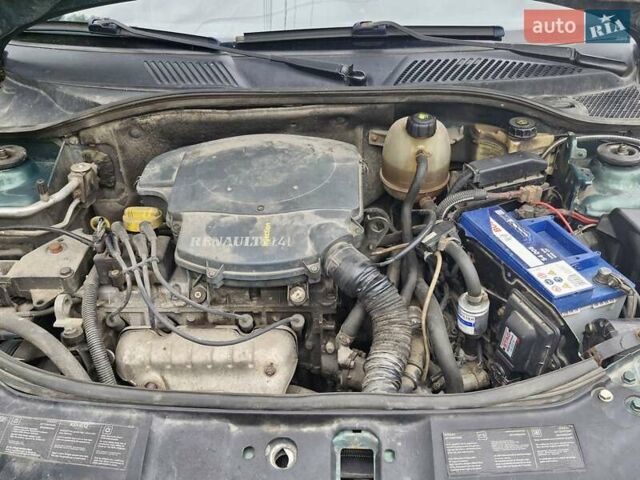 Зеленый Рено Симбол, объемом двигателя 1.39 л и пробегом 290 тыс. км за 2950 $, фото 10 на Automoto.ua