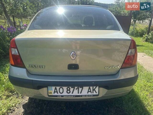 Зелений Рено Сімбол, об'ємом двигуна 1.4 л та пробігом 210 тис. км за 2800 $, фото 1 на Automoto.ua