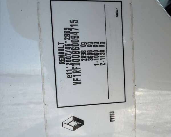 Белый Рено Talisman, объемом двигателя 1.46 л и пробегом 258 тыс. км за 12999 $, фото 38 на Automoto.ua