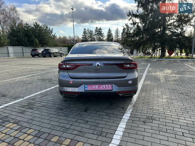 Сірий Рено Talisman, об'ємом двигуна 1.6 л та пробігом 192 тис. км за 16500 $, фото 5 на Automoto.ua