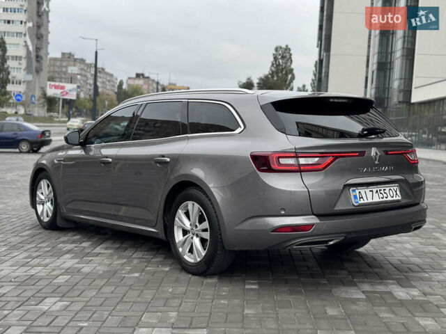 Серый Рено Talisman, объемом двигателя 1.6 л и пробегом 271 тыс. км за 12700 $, фото 4 на Automoto.ua