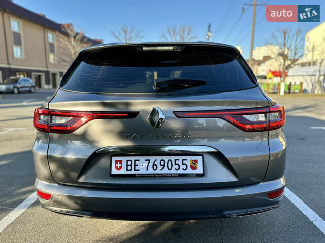 Серый Рено Talisman, объемом двигателя 1.6 л и пробегом 181 тыс. км за 13999 $, фото 12 на Automoto.ua