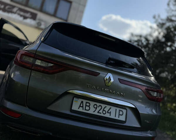 Серый Рено Talisman, объемом двигателя 1.6 л и пробегом 245 тыс. км за 13200 $, фото 2 на Automoto.ua