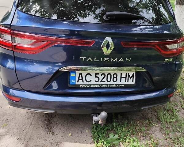 Синий Рено Talisman, объемом двигателя 1.5 л и пробегом 196 тыс. км за 14500 $, фото 1 на Automoto.ua