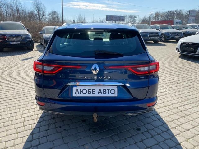Синий Рено Talisman, объемом двигателя 1.6 л и пробегом 166 тыс. км за 15500 $, фото 5 на Automoto.ua