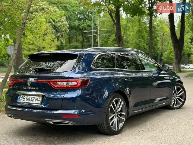 Синий Рено Talisman, объемом двигателя 1.6 л и пробегом 298 тыс. км за 11000 $, фото 6 на Automoto.ua