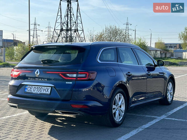 Синий Рено Talisman, объемом двигателя 1.5 л и пробегом 212 тыс. км за 14500 $, фото 14 на Automoto.ua
