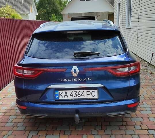 Синий Рено Talisman, объемом двигателя 1.6 л и пробегом 315 тыс. км за 16000 $, фото 5 на Automoto.ua