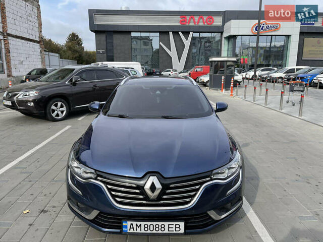 Синий Рено Talisman, объемом двигателя 1.6 л и пробегом 200 тыс. км за 10000 $, фото 1 на Automoto.ua