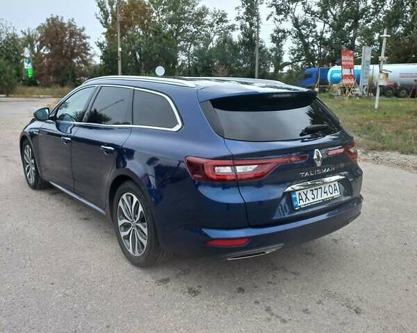 Синий Рено Talisman, объемом двигателя 1.5 л и пробегом 163 тыс. км за 16000 $, фото 8 на Automoto.ua