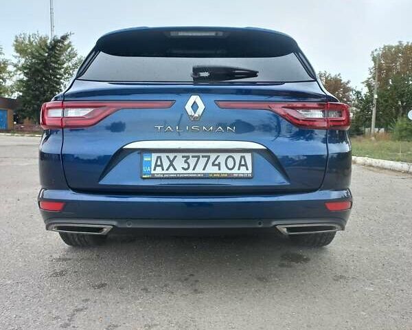 Синий Рено Talisman, объемом двигателя 1.5 л и пробегом 163 тыс. км за 16000 $, фото 2 на Automoto.ua