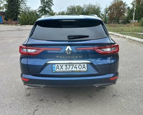 Синий Рено Talisman, объемом двигателя 1.5 л и пробегом 163 тыс. км за 16000 $, фото 6 на Automoto.ua