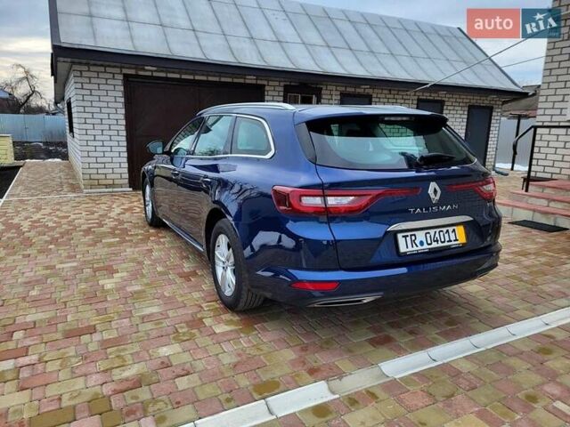 Синий Рено Talisman, объемом двигателя 1.5 л и пробегом 221 тыс. км за 14650 $, фото 11 на Automoto.ua