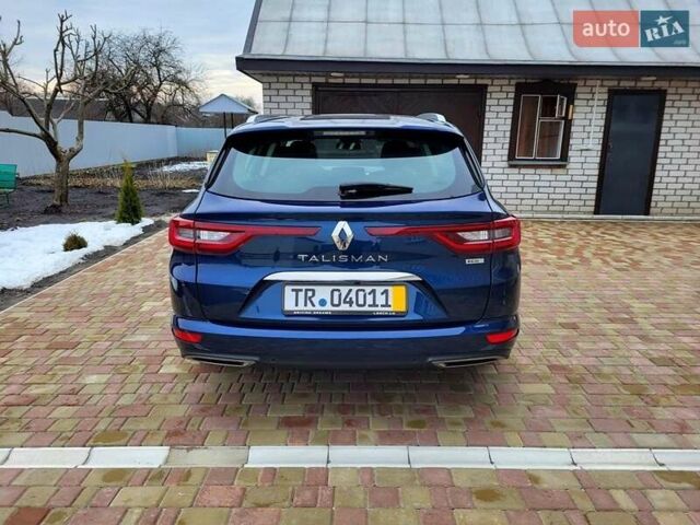 Синий Рено Talisman, объемом двигателя 1.5 л и пробегом 221 тыс. км за 14650 $, фото 13 на Automoto.ua