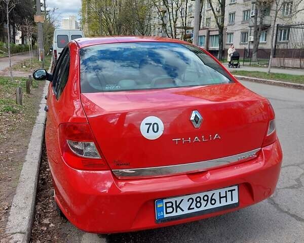 Красный Рено Талия, объемом двигателя 1.2 л и пробегом 248 тыс. км за 3700 $, фото 8 на Automoto.ua