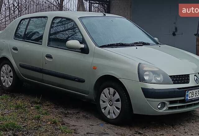 Зеленый Рено Талия, объемом двигателя 1.46 л и пробегом 199 тыс. км за 3500 $, фото 1 на Automoto.ua