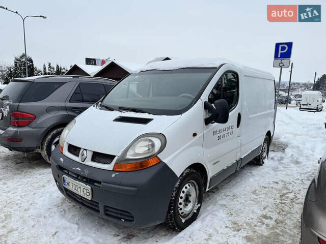 Білий Рено Трафік, об'ємом двигуна 1.9 л та пробігом 286 тис. км за 3900 $, фото 2 на Automoto.ua