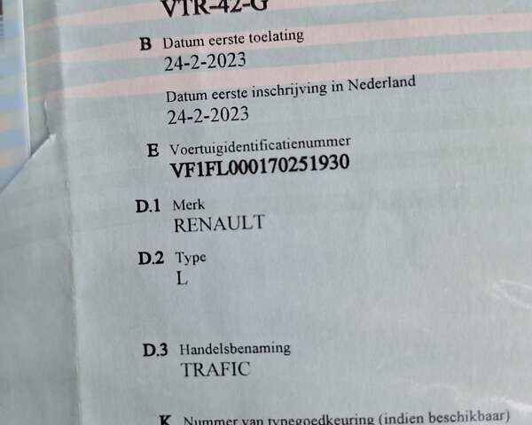 Белый Рено Трафик, объемом двигателя 2 л и пробегом 204 тыс. км за 22900 $, фото 20 на Automoto.ua