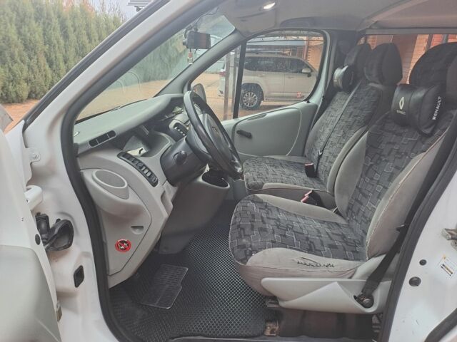 Белый Рено Трафик, объемом двигателя 1.9 л и пробегом 329 тыс. км за 6500 $, фото 9 на Automoto.ua