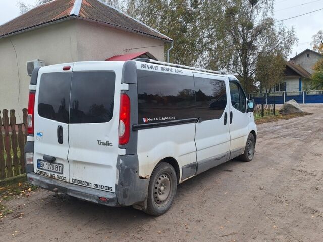 Рено Трафик 2008 в Ровно на Automoto.ua Белый Рено Трафик, объемом двигателя 2 л и пробегом 521 тыс. км за 6850 $, фото 3 на Automoto.ua