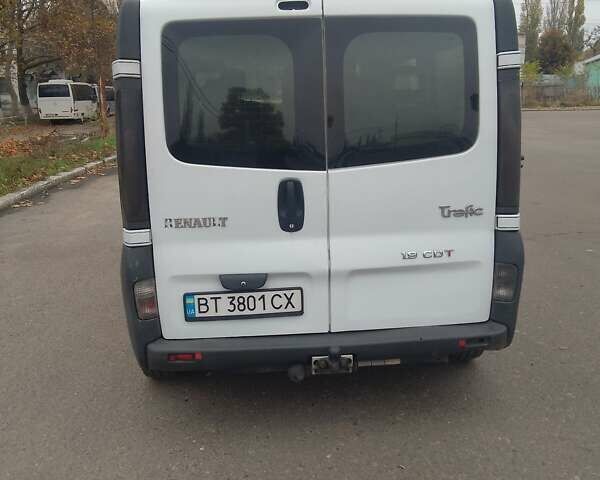 Белый Рено Трафик, объемом двигателя 1.87 л и пробегом 394 тыс. км за 6200 $, фото 2 на Automoto.ua