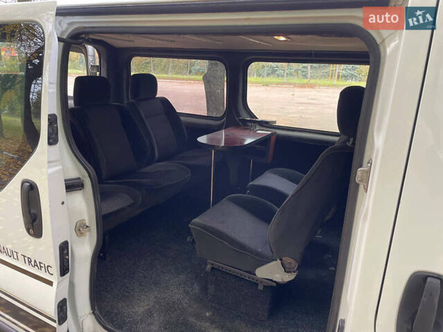 Белый Рено Трафик, объемом двигателя 1.87 л и пробегом 380 тыс. км за 6400 $, фото 33 на Automoto.ua
