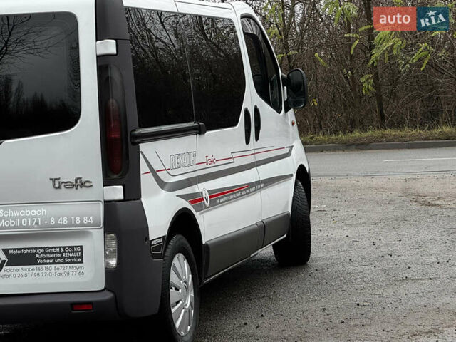 Белый Рено Трафик, объемом двигателя 1.9 л и пробегом 347 тыс. км за 7300 $, фото 16 на Automoto.ua